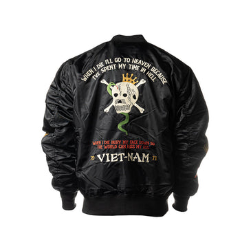 Houston Vietnam Embroidery MA-1 Jacket – Hong Kong