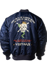 Houston Vietnam Embroidery MA-1 Jacket