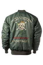 Houston Vietnam Embroidery MA-1 Jacket