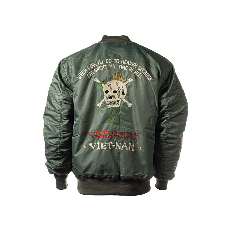 Houston Vietnam Embroidery MA-1 Jacket – Hong Kong