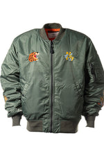 Houston Vietnam Embroidery MA-1 Jacket