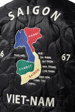 Houston Vietnam Map Quilting Jacket