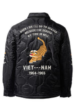 Houston Vietnam Tiger Quilting Jacket