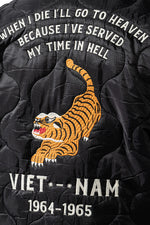 Houston Vietnam Tiger Quilting Jacket