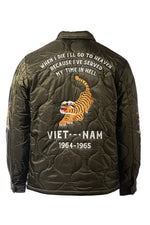 Houston Vietnam Tiger Quilting Jacket