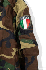 Like New Italian Army Combat Uniform Combo Set Woodland / 5L (54)