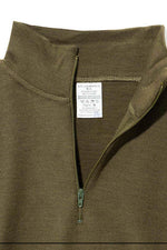 Like New Italian Army Thermal Norgie Shirt Olive Drab / M (Medium)