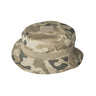 CPU cotton ripstop hat in desert camouflage, with front fabric patch