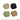Small utility pouches in four colors: camo, black, olive green, and tan.