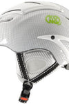 KONG SpA Kosmos Full Polycarbonate Multi-Sport Helmet Carbon White / S/M (53cm-58cm)