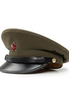 Like New Czech Army Star Insignia Visor Hat