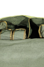 Like New Polish Army Bread Bag With Strap