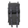Karrimor SF Predator side pocket in dark color with adjustable straps and zip
