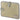 Khaki mini tablet insert with hook-and-loop straps and gray trim, front view