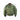 Olive MA-1 flight jacket, full-zip front with utility pockets and ribbed cuffs