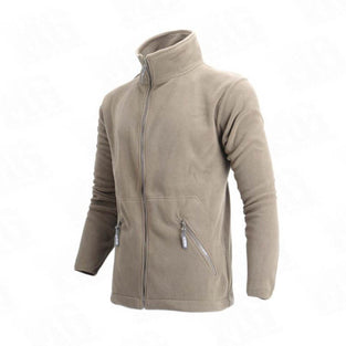 MFH Fox Outdoor Arber Fleece Jacket Olive Drab Green / XL (X-Large)