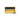 Rectangular Velcro patch with stitched border; flag in dark gray, tan, and yellow tones.