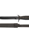 MFH AT Plastic Sheath Survival Knife