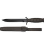 MFH AT Plastic Sheath Survival Knife