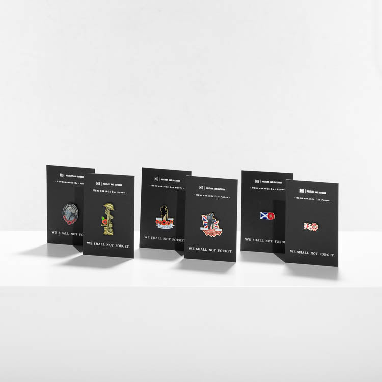 MG Military & Outdoor Limited Edition Remembrance Day Pin Badge – Hong ...