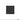 MG Military hook-and-loop patch back, square black stitched fabric