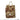 Tactical tote bag with desert camouflage print, front pocket, and webbing shoulder strap
