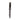 Combat knife with dark handle, metal blade, and ring at pommel