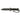 Combat knife with dark textured handle and matching sheath with lanyard strap