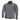 Gray softshell jacket with full-zip front, stand collar, and side pockets