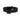 Black nylon single tactical belt with black rectangular buckle and dual metal prongs