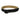 Two-tone nylon belt with black webbing and tan inner strap, square buckle