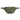 Olive fabric waist pouch with zip pocket and adjustable strap