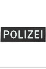 Pitchfork Polizei Patch Black / 30mm x 90mm