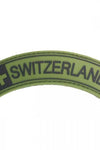 Pitchfork Switzerland Tab Patch 82.5x29mm Green