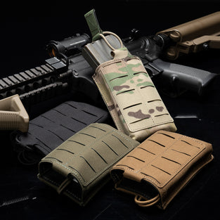 Pitchfork Systems - Tactical Gear Pitchfork FLEX Single Rifle Magazine Pouch  - Ranger Green
