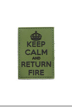 Pitchfork Keep Calm Return Fire Patch 65x45.5mm