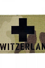 Pitchfork Switzerland IR Cordura Patch 90x50mm Multicam