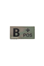 Pitchfork Blood Type IR Patch 50x25mm