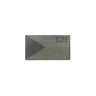 IR dual patch, dark green and gray camo diagonal with stitched emblem