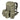 35L backpack in tan fabric with front zip panel, two pouch pockets, and padded shoulder straps