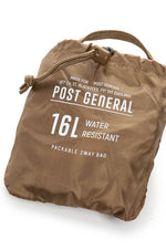 Post General Packable 2 Way Bag Wolf Brown