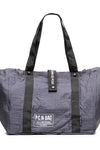 Post General Packable Parachute Shopping Cooler Bag Silver Grey