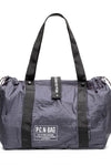 Post General Packable Parachute Shopping Cooler Bag Silver Grey
