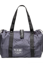 Post General Packable Parachute Shopping Cooler Bag Silver Grey