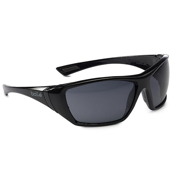 Bolle Hustler Safety Glasses Asian Fit Black (7102381228216)