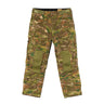 Camouflage tactical cargo pants with multi-pocket legs and belt loops