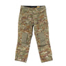 Camouflage tactical combat pants with cargo pockets and belt loops