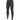 Black long compression pants with darker panels and textured calf sections