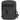 Black MOLLE utility pouch with top flap and front organizer pockets