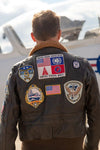 Cockpit USA Movie Hero Top Gun II Navy G-1 Leather Jacket